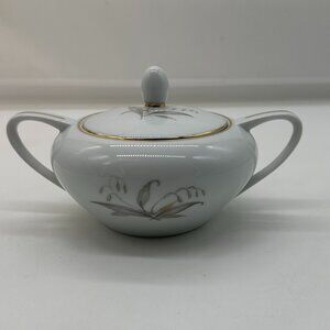 Vintage Sugar Bowl With LID Kaysons Fine China "Golden Rhapsody" 1961
